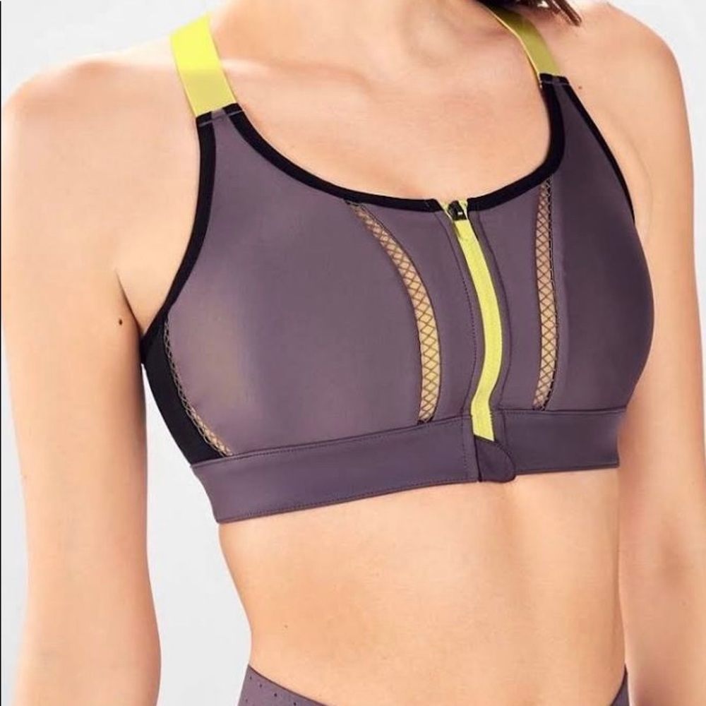 Fabletics sports bra and short set
